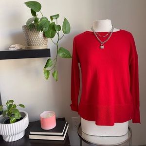 Tahari Red Sweater